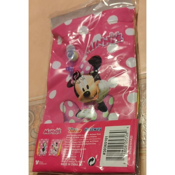 Disney Minnie Mouse Figaro Cat Inflatable Armbands Ages 3-6 Swimming Pool Floats - Picture 3 of 4